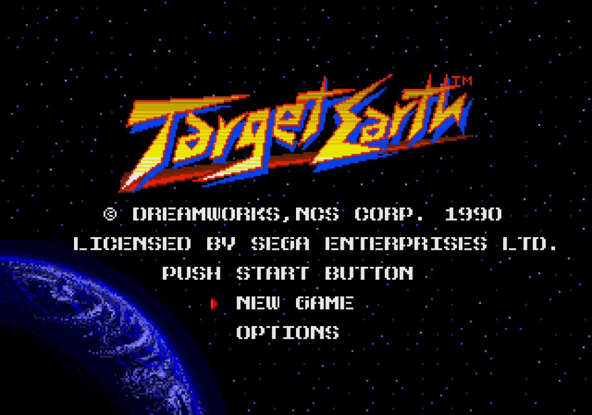 Target Earth – Sega Genesis (GEN)