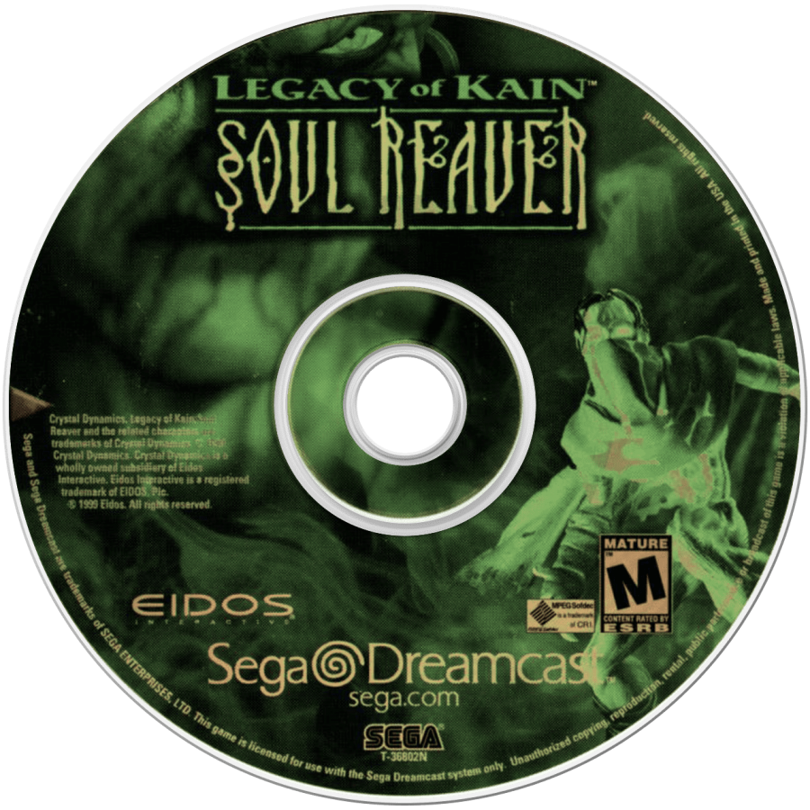 Legacy of Kain Soul Reaver – Sega Dreamcast (DC)