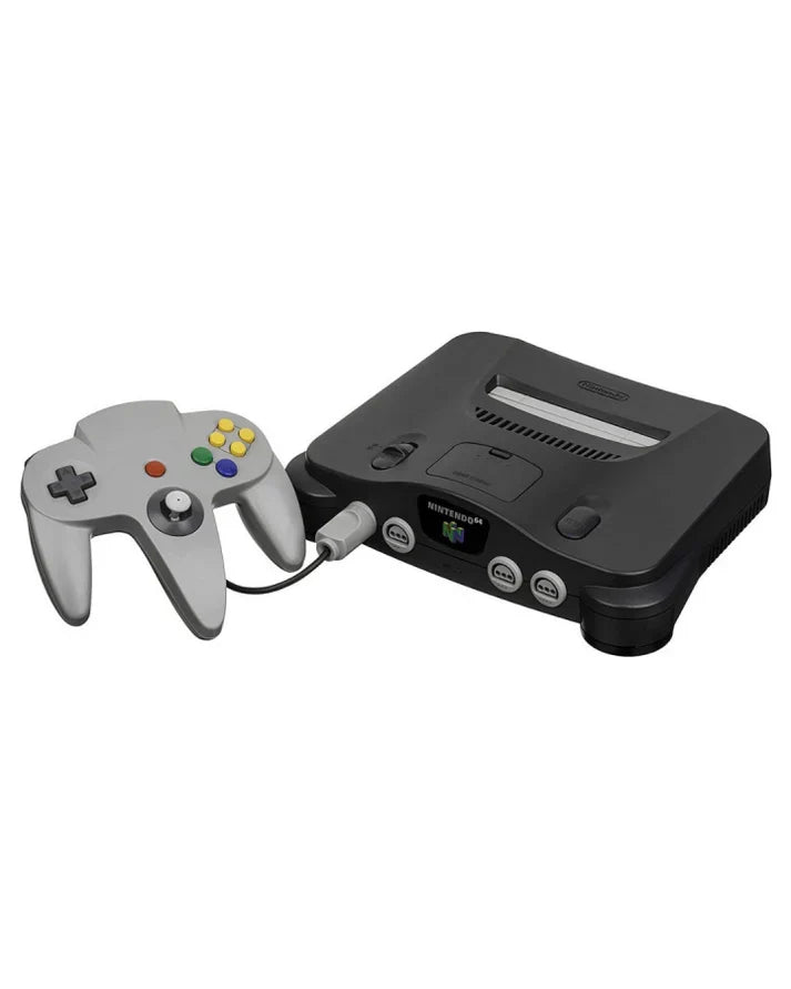 Nintendo 64 Console System (N64) with Third-Party Controller – Scratch & Scuff Condition