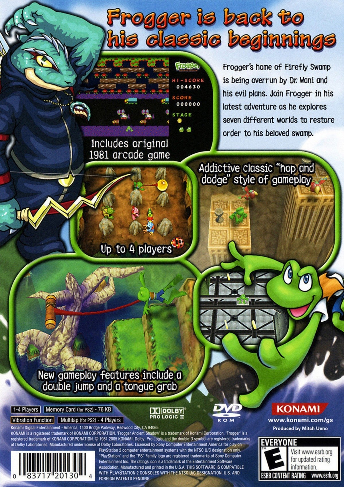 Frogger: Ancient Shadow – PlayStation 2 (PS2)