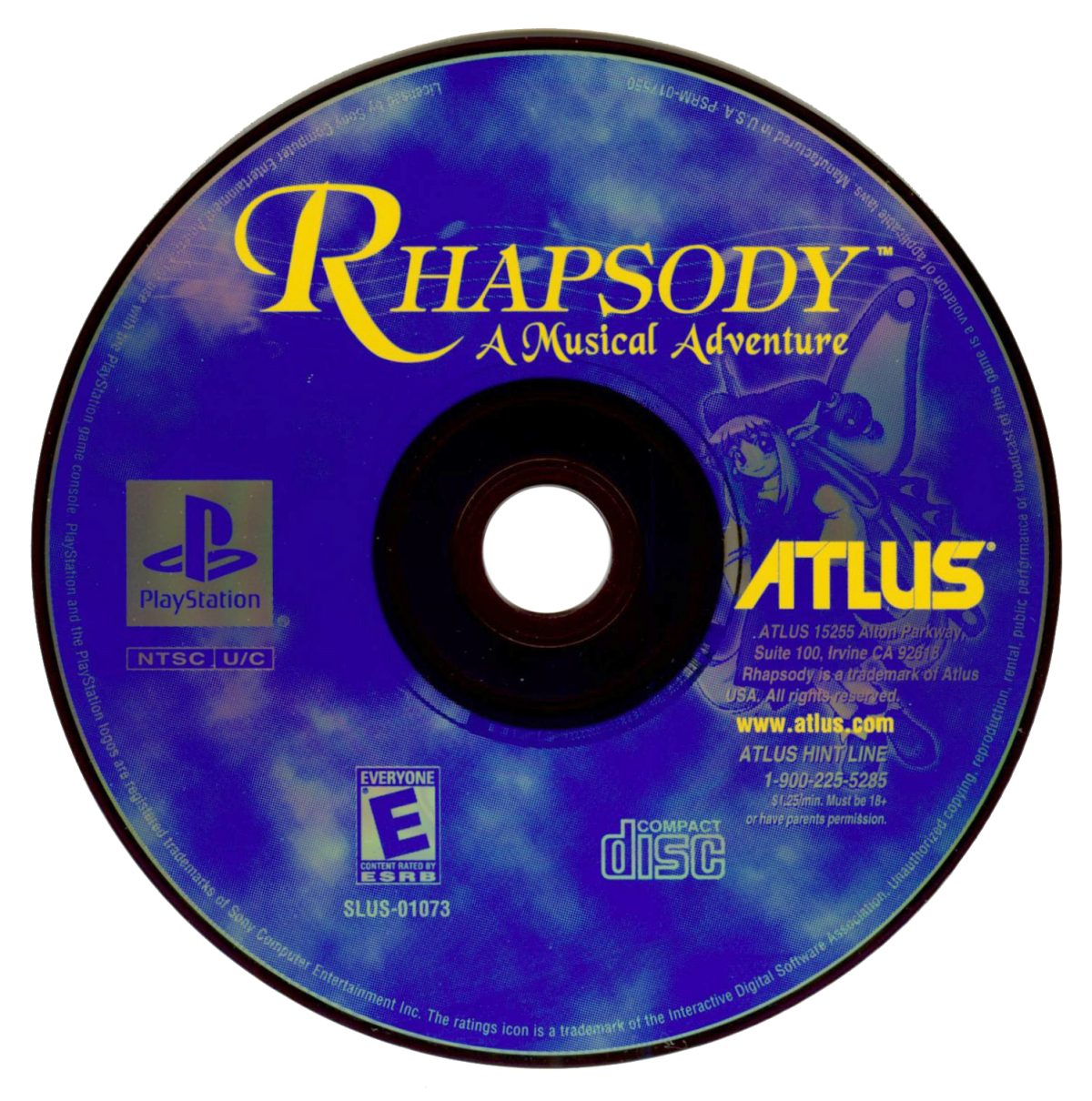 Rhapsody: A Musical Adventure – PlayStation 1 (PS1)