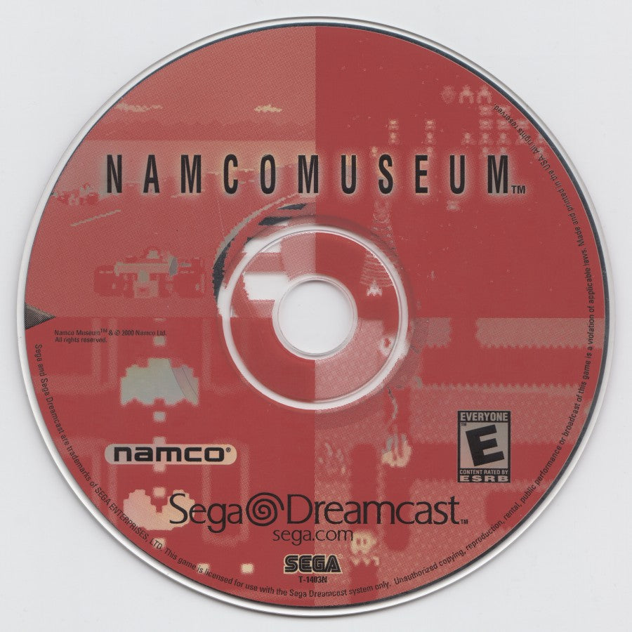 Namco Museum – Sega Dreamcast (DC)