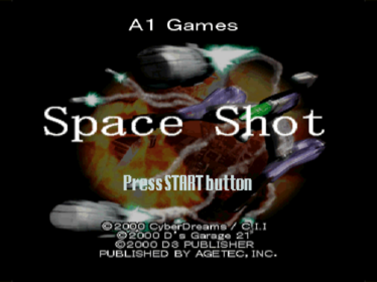 Shooter: Space Shot – PlayStation 1 (PS1)