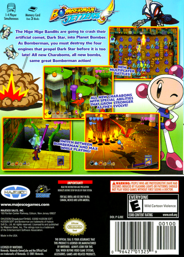 Bomberman Jetters – GameCube (GC)