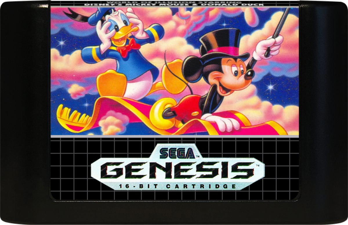 World of Illusion Starring Mickey Mouse and Donald Duck – Sega Genesis (GEN)