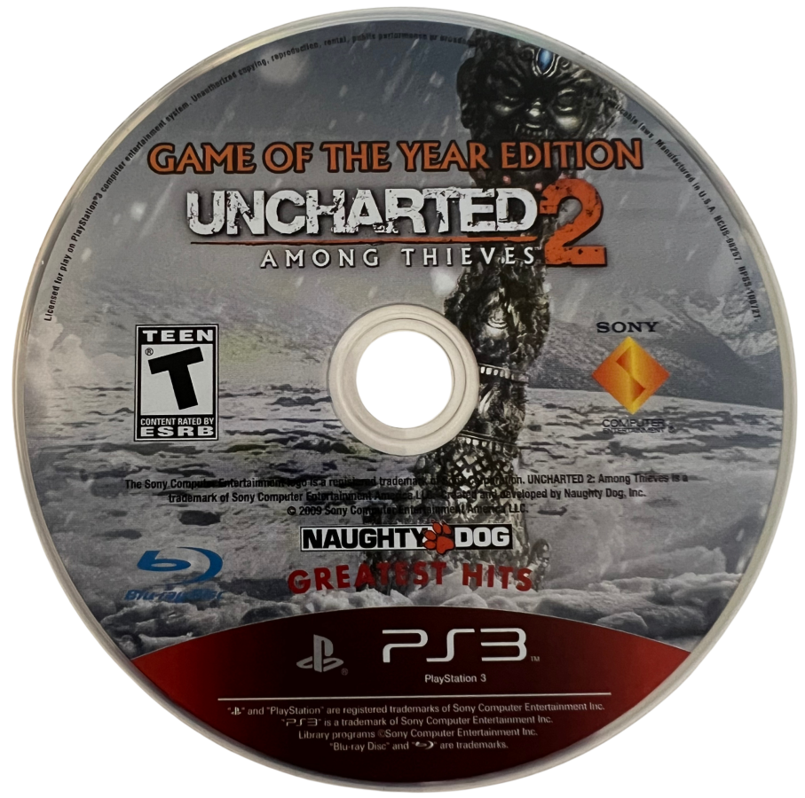 Uncharted 2: Among Thieves [Game of the Year][Greatest Hits] – PlayStation 3 (PS3)
