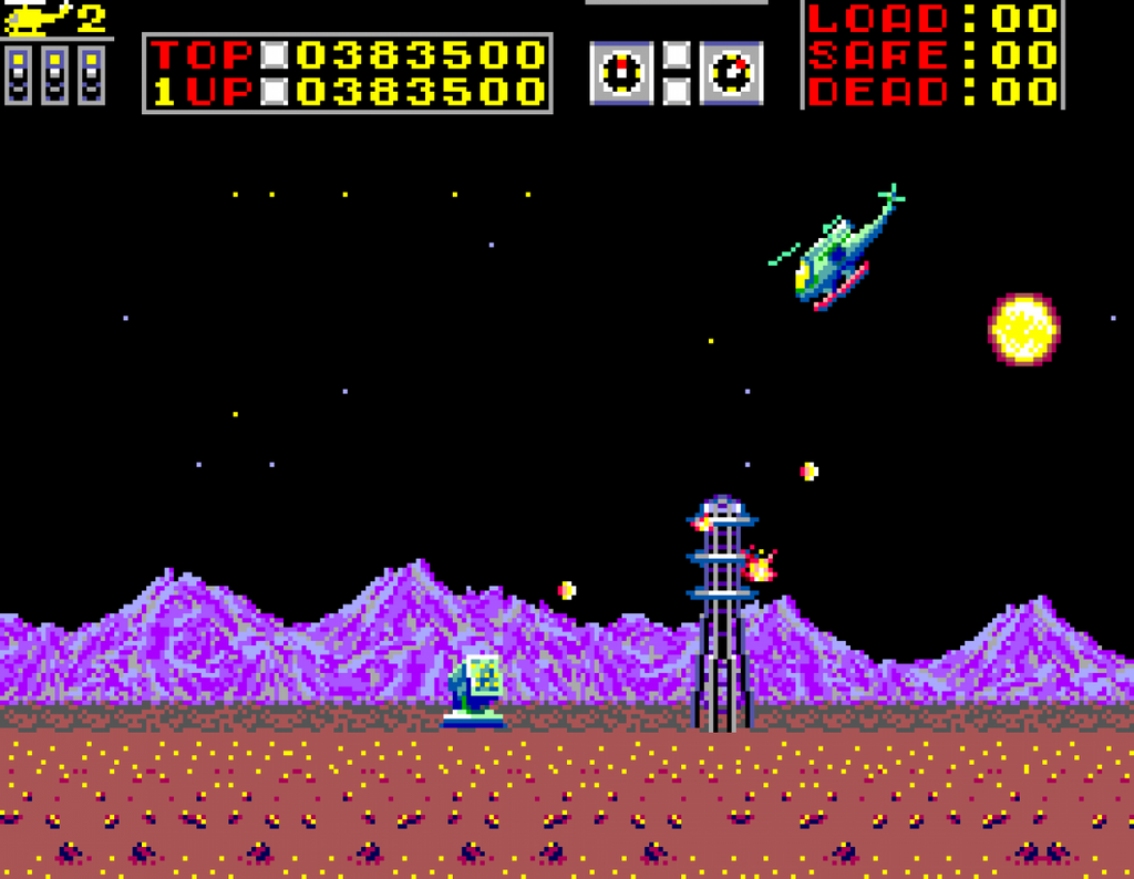 Choplifter – Sega Master System (SMS)