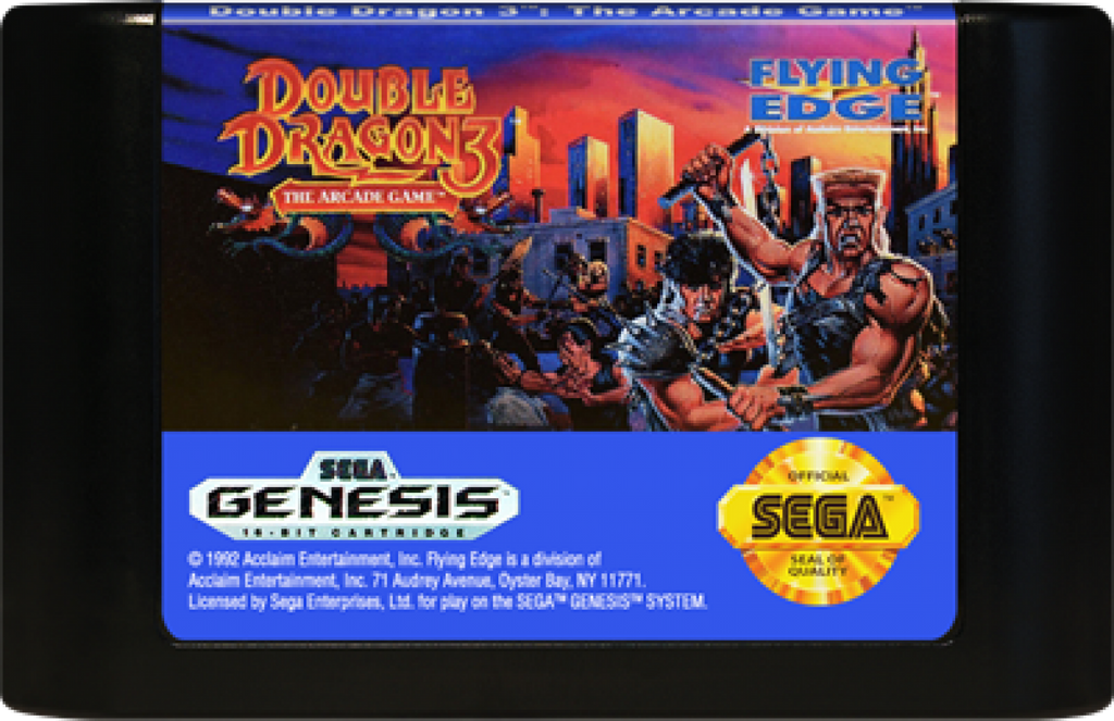 Double Dragon III: The Arcade Game – Sega Genesis (GEN)