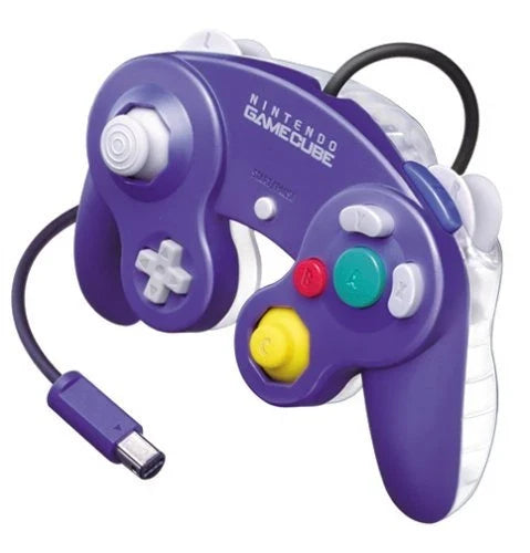 OEM Gamecube Controller [Indigo/Clear] [Scratch & Scuff] – Nintendo GameCube Accessory (GC)