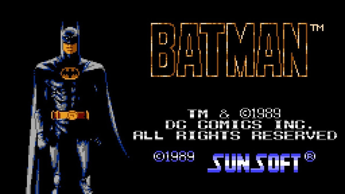 Batman: The Video Game – Nintendo Entertainment System (NES)