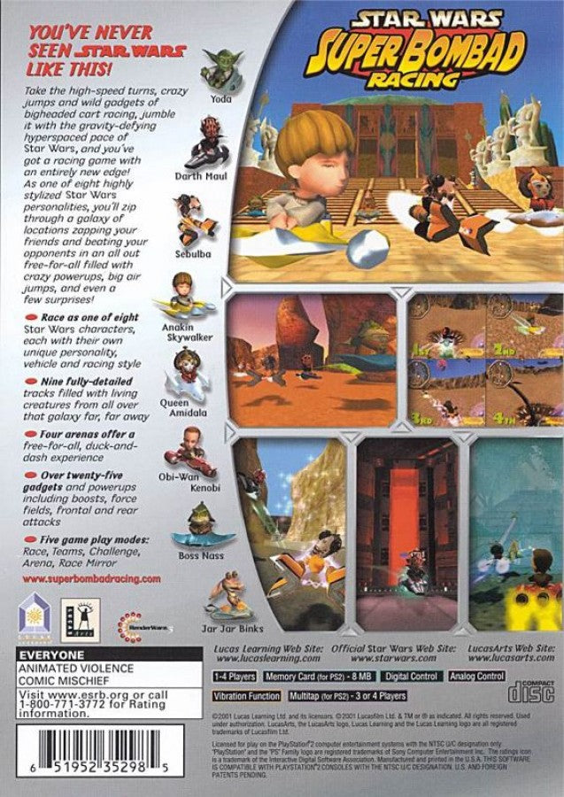 Star Wars: Super Bombad Racing – PlayStation 2 (PS2)