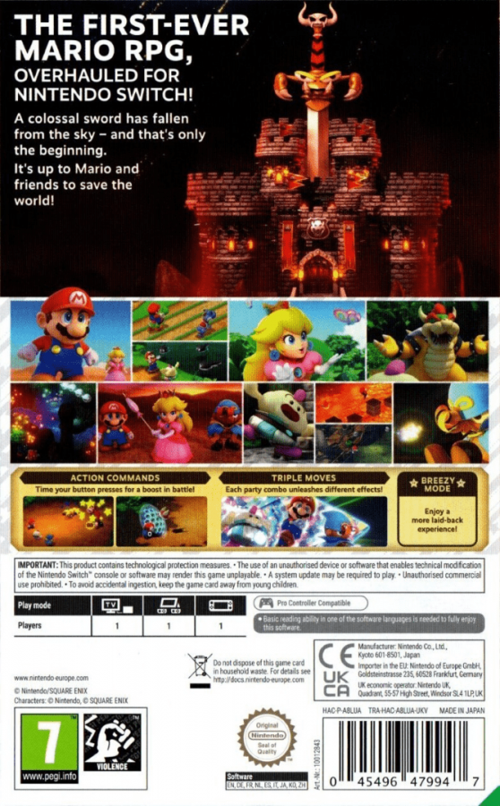 Super Mario RPG – Nintendo Switch (NS)