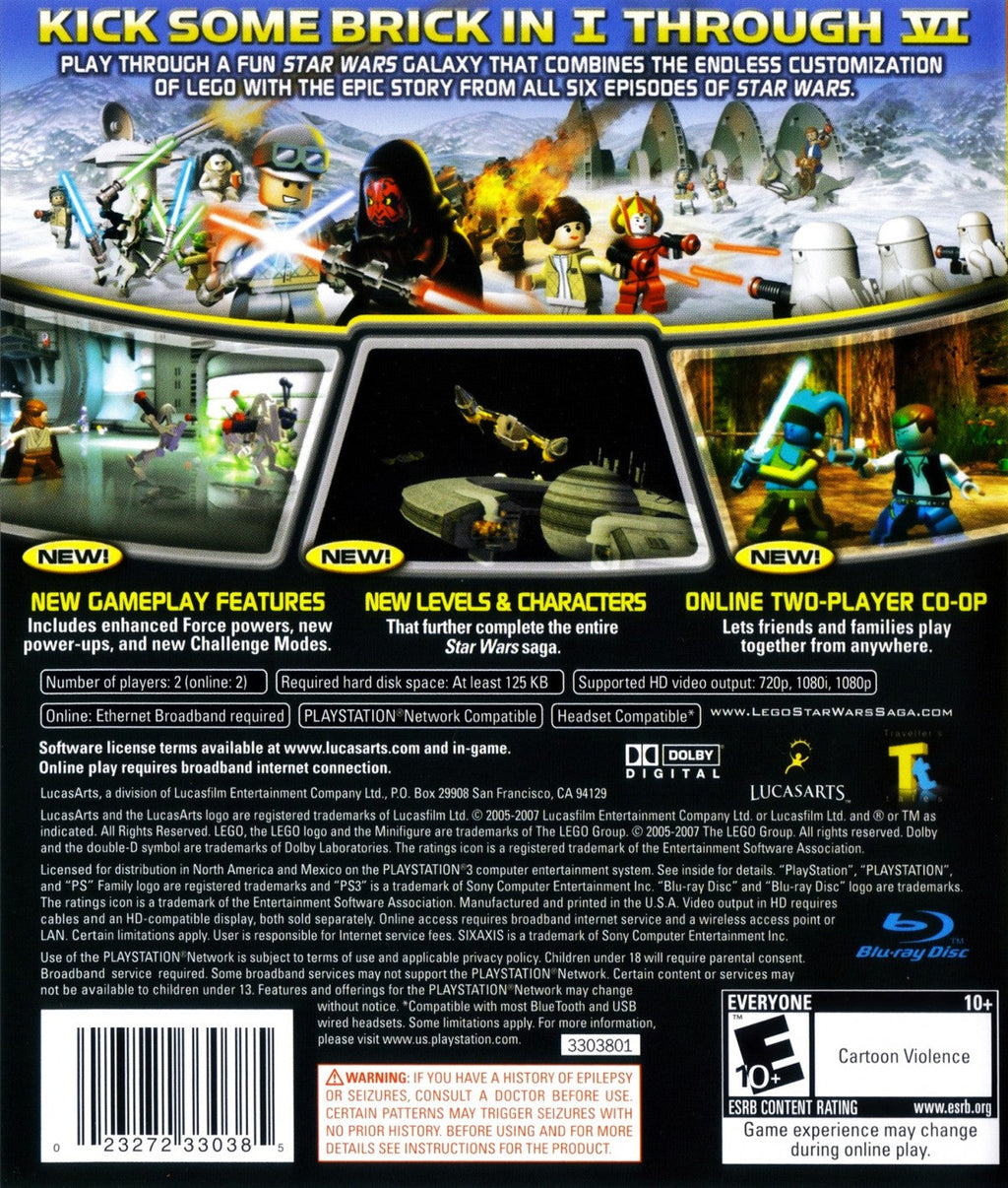 LEGO Star Wars: The Complete Saga – PlayStation 3 (PS3)