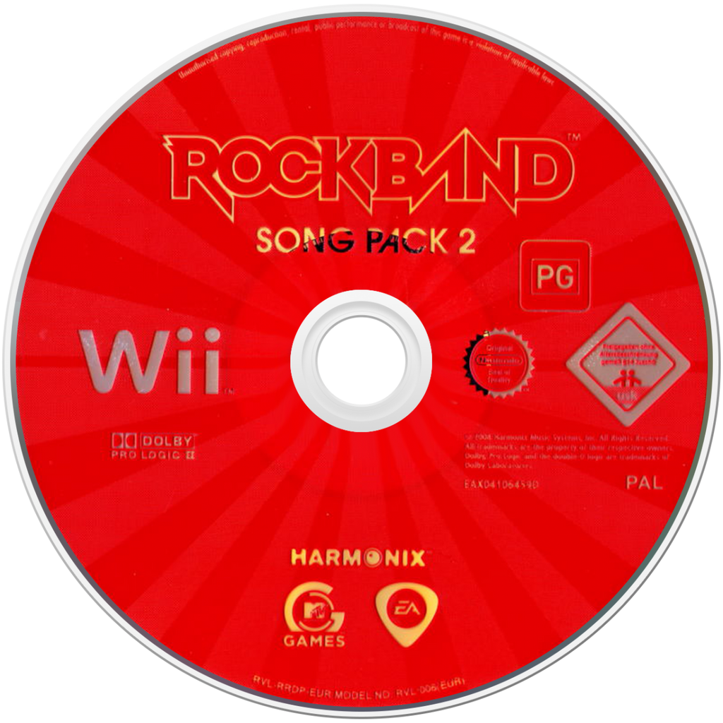 Rock Band Track Pack: Volume 2 – Nintendo Wii (Wii)