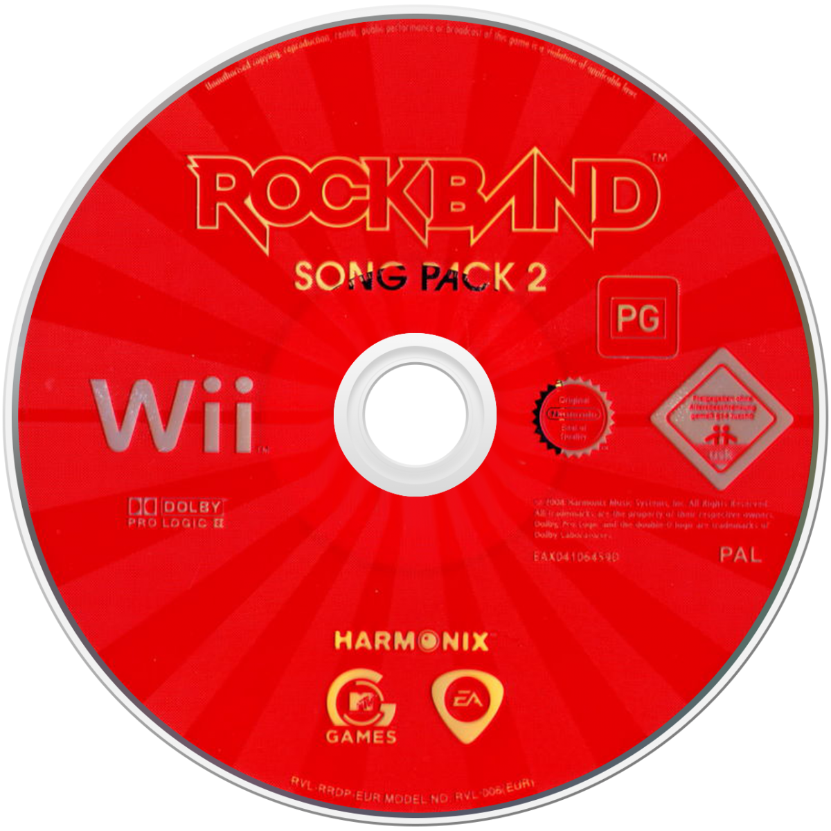 Rock Band Track Pack: Volume 2 – Nintendo Wii (Wii)