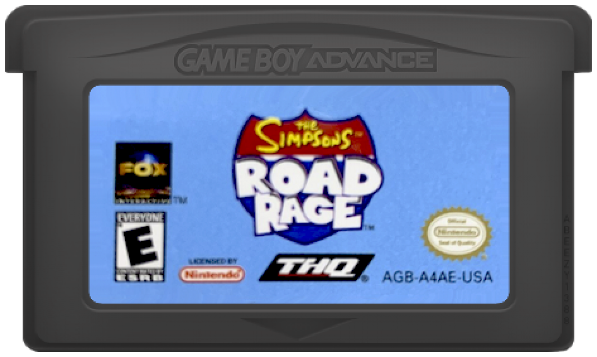 The Simpsons: Road Rage– Game Boy Advance (GBA)