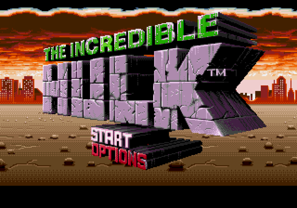 The Incredible Hulk – Sega Genesis (GEN)