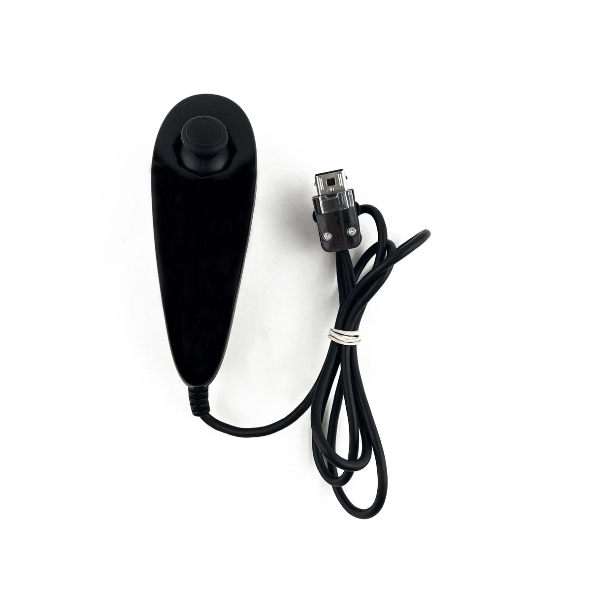 OEM Wii Nunchuk Controller [Black] – Nintendo Wii Accessory (Wii)