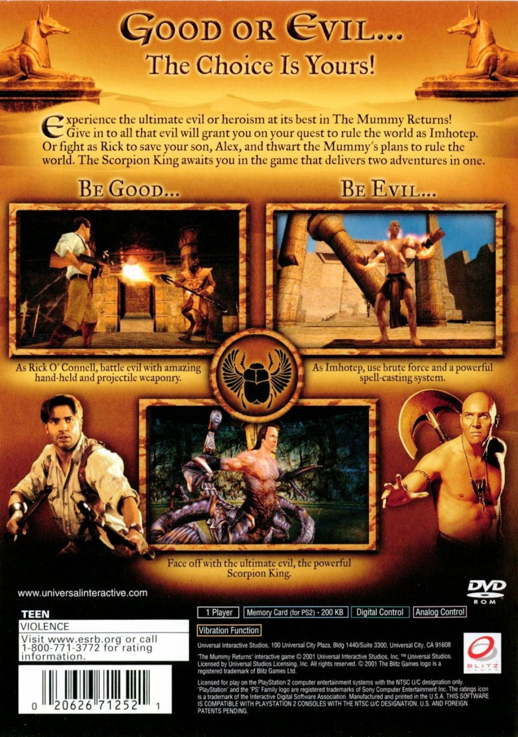 The Mummy Returns – PlayStation 2 (PS2)