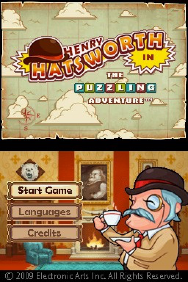 Henry Hatsworth in the Puzzling Adventure – Nintendo DS (DS)