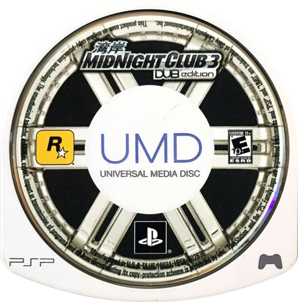 Midnight Club 3: DUB Edition – PlayStation Portable (PSP)
