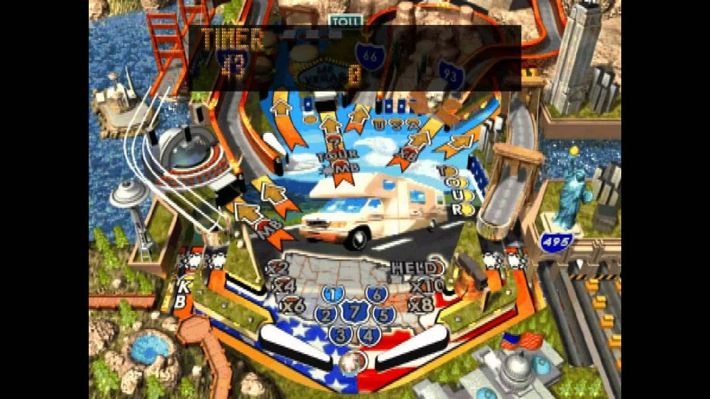 Patriotic Pinball – PlayStation 1 (PS1)