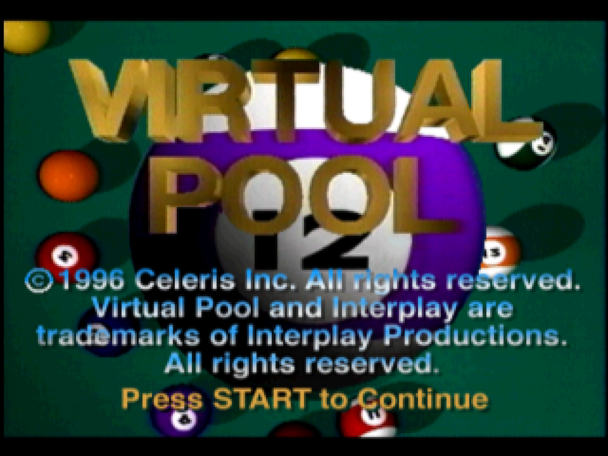Virtual Pool – PlayStation 1 (PS1)