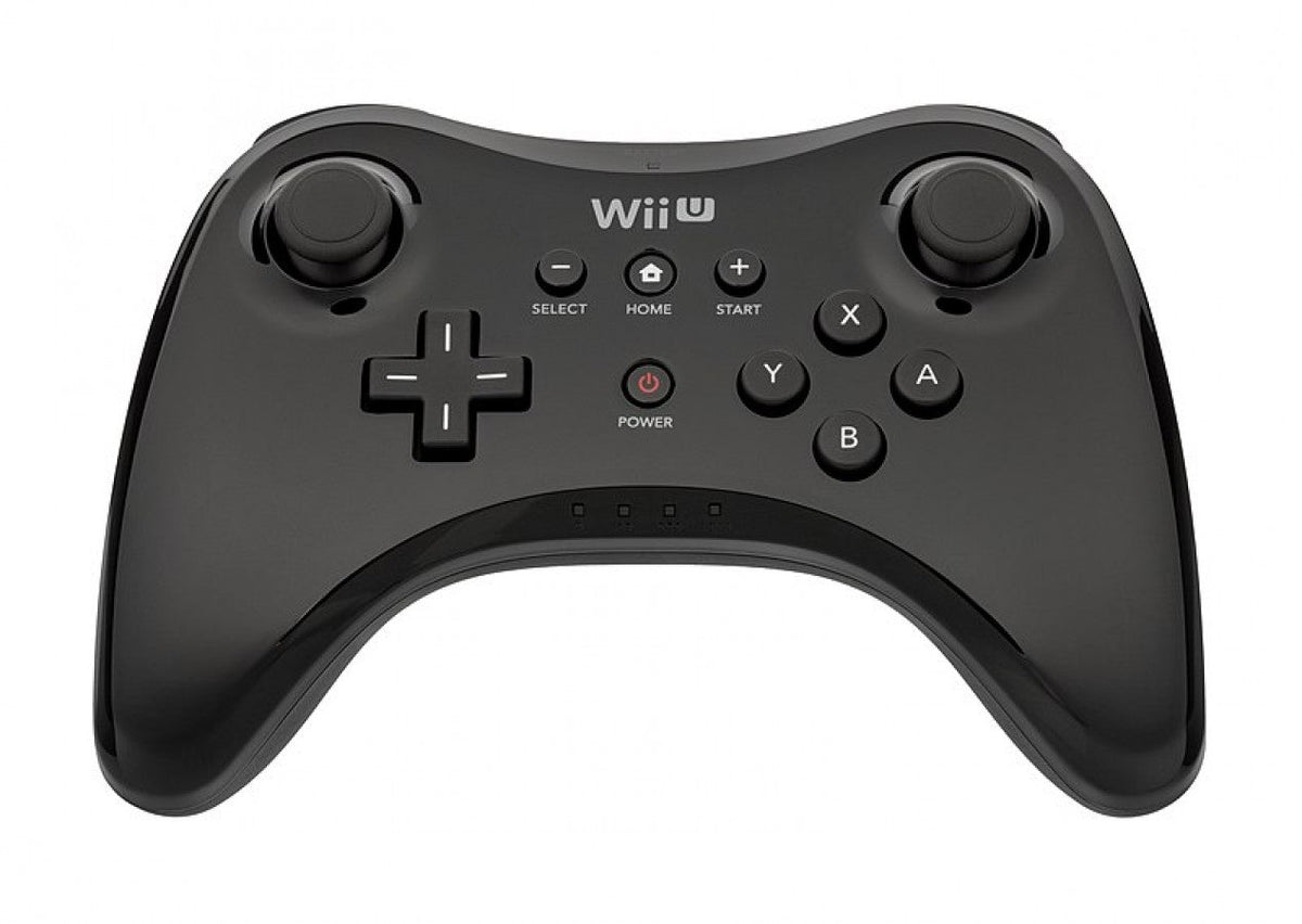 Wii U Pro Controller Black – Nintendo Wii U Accessory (Wii U)