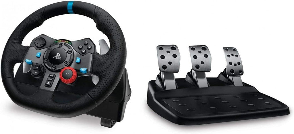 Logitech G29 Driving Force Racing Wheel and Floor Pedals – PlayStation 4 (PS4)