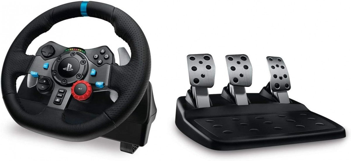 Logitech G29 Driving Force Racing Wheel and Floor Pedals – PlayStation 4 (PS4)