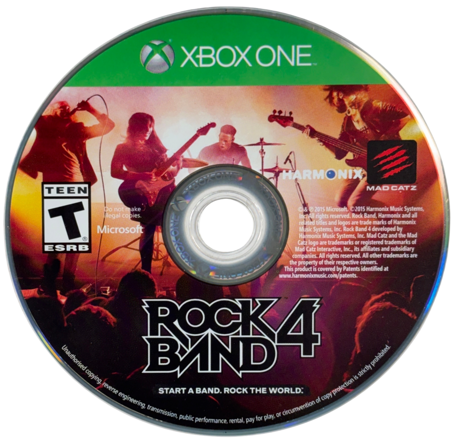 Rock Band 4 [Not for Resale] – Xbox One (XONE)