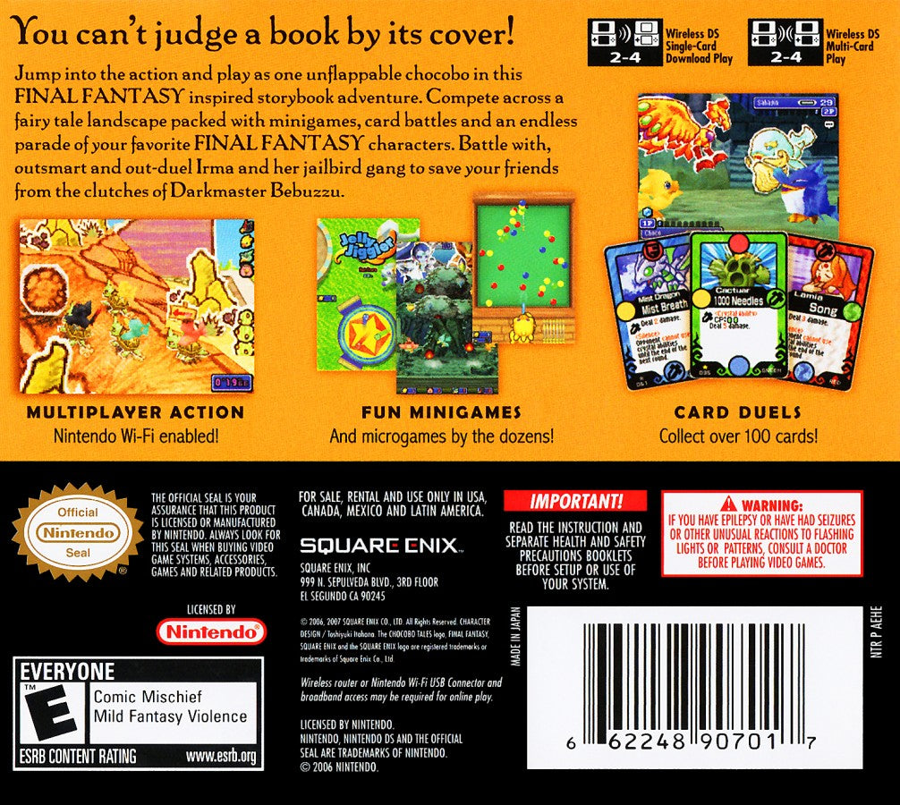 Final Fantasy Fables: Chocobo Tales – Nintendo DS (DS)