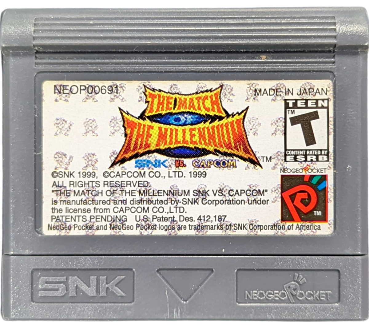 SNK vs. Capcom: Match of the Millennium [CIB] – Neo Geo Pocket Color (NGP)