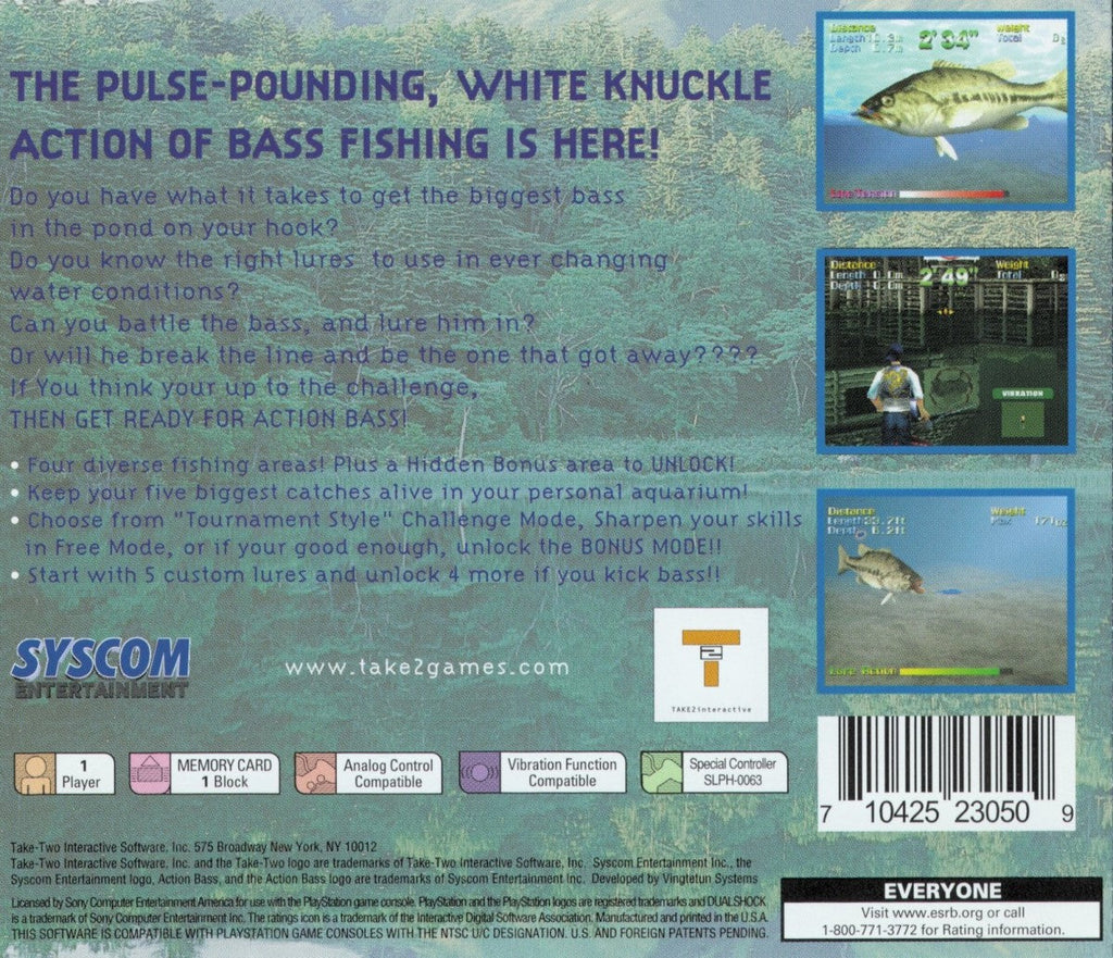 Action Bass – PlayStation 1 (PS1)