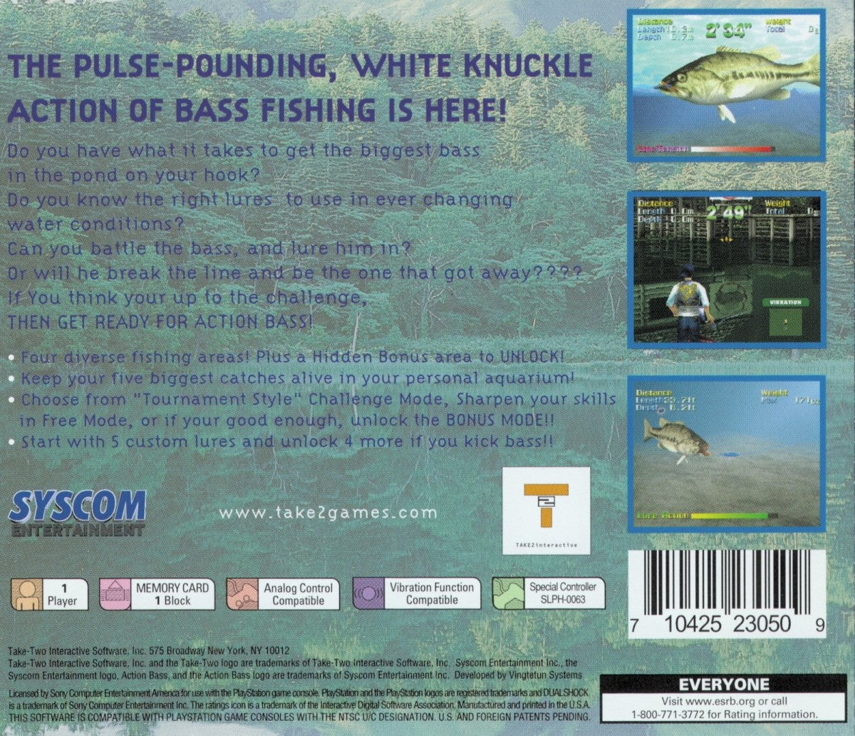 Action Bass – PlayStation 1 (PS1)