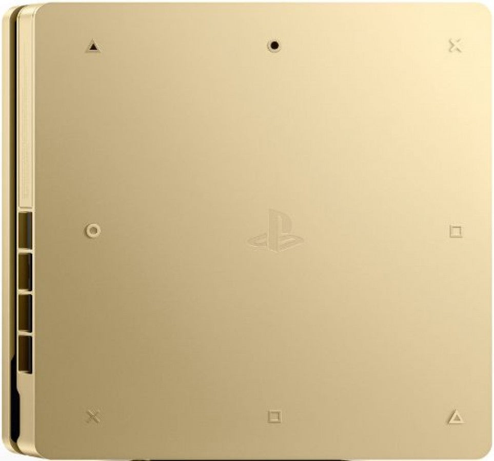 PlayStation 4 Slim 1TB System (PS4 Slim) [Gold] – Good Condition