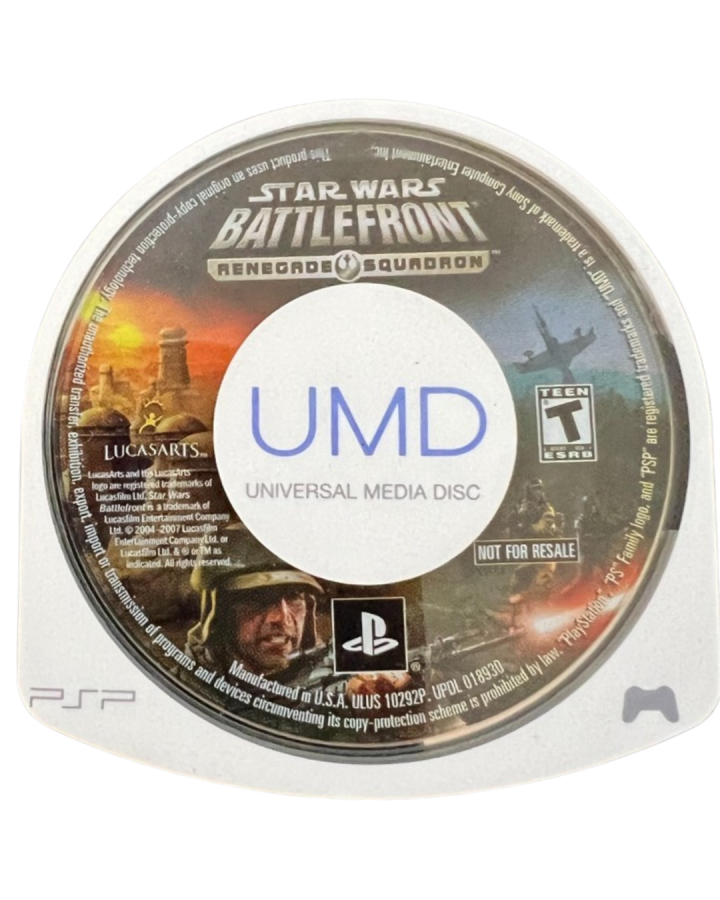 Star Wars Battlefront: Renegade Squadron — PlayStation Portable (PSP)