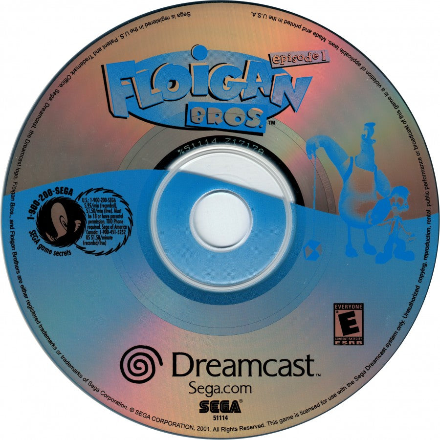 Floigan Brothers – Sega Dreamcast (DC)