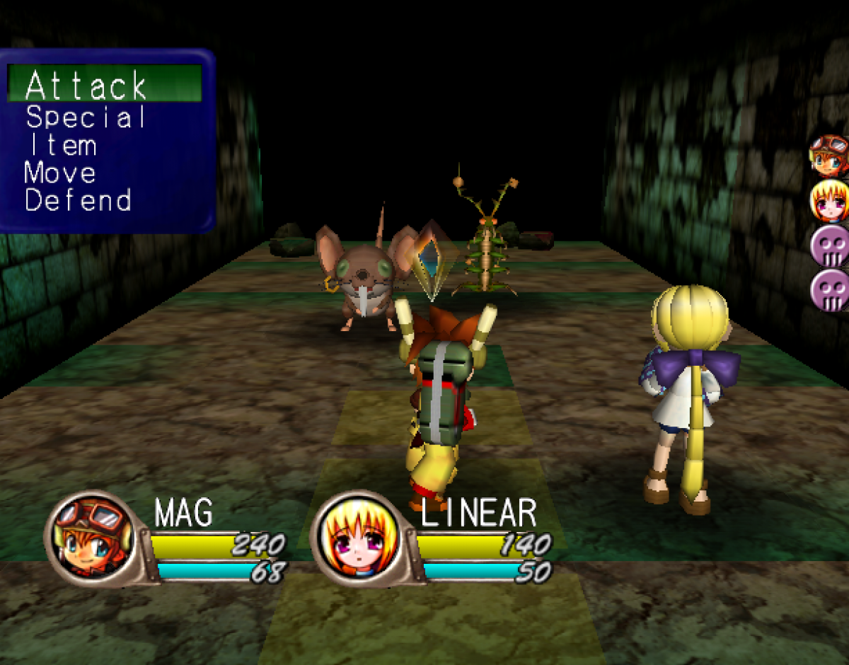 Evolution: The World of Sacred Device – Sega Dreamcast (DC)