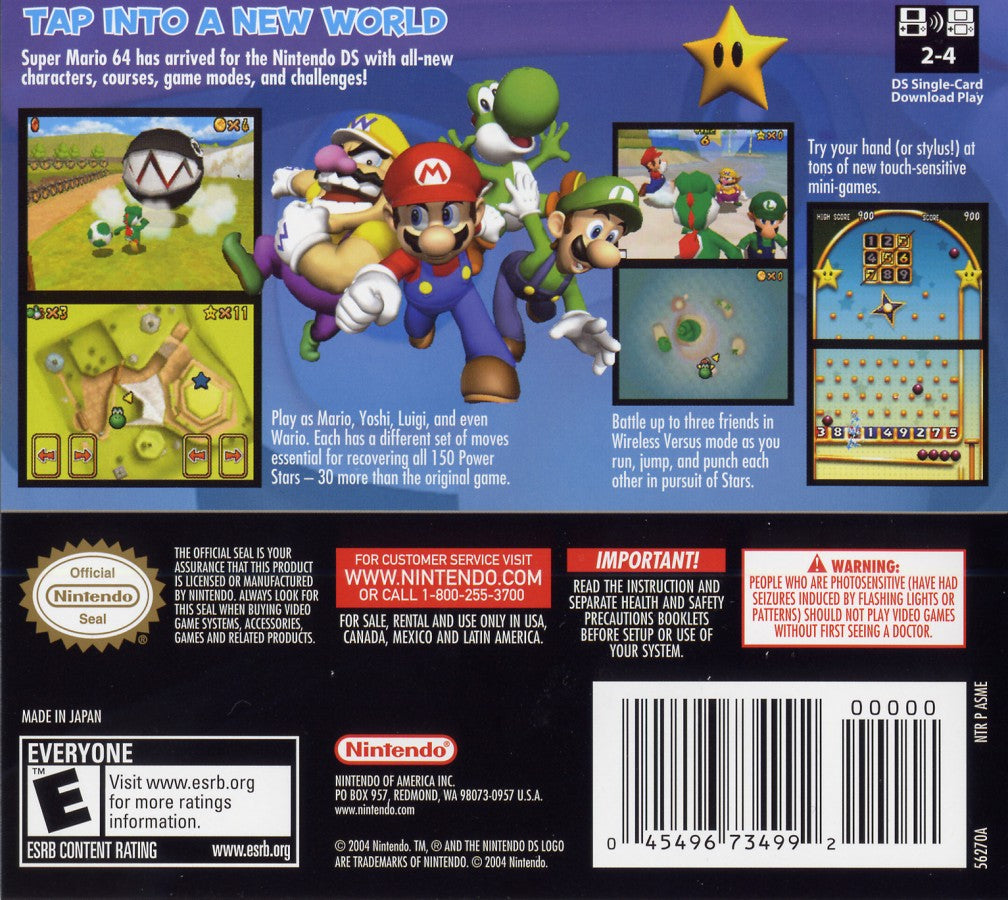 Super Mario 64 DS – Nintendo DS (DS)