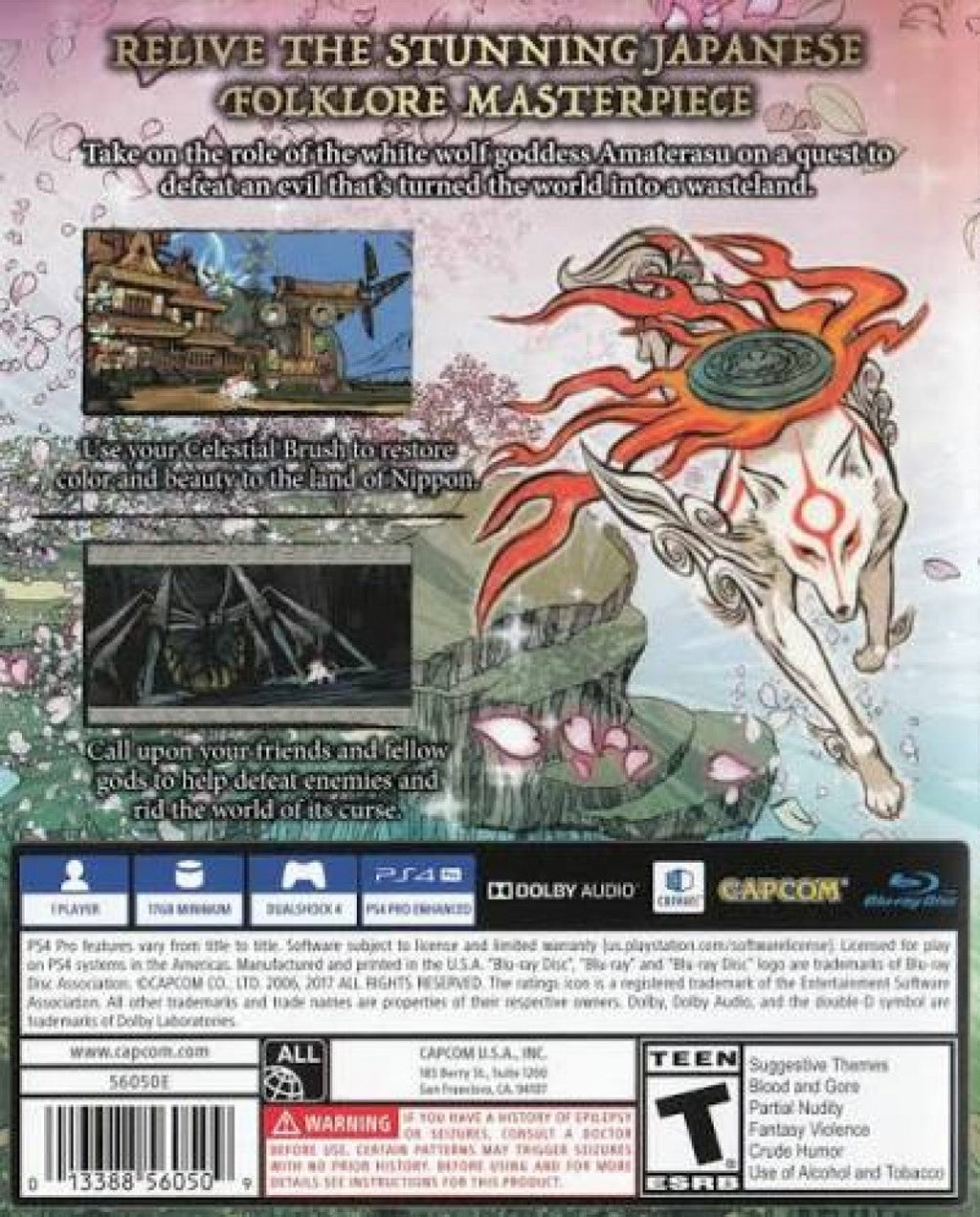 Okami HD – PlayStation 4 (PS4)