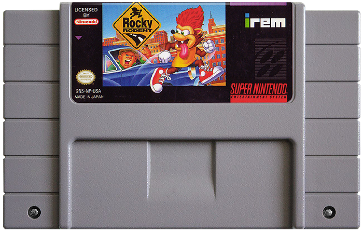 Rocky Rodent – Super Nintendo Entertainment System (SNES)