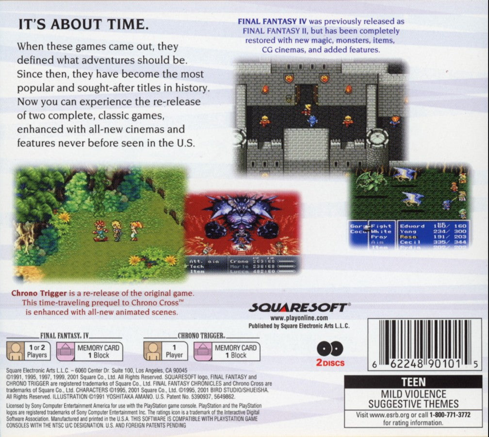 Final Fantasy Chronicles – PlayStation 1 (PS1)