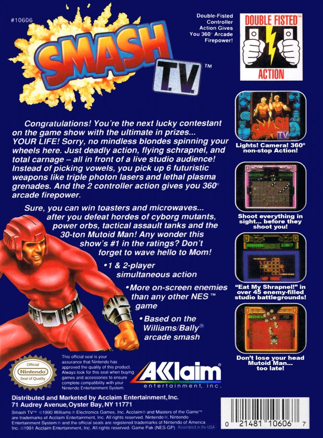 Smash TV – Nintendo Entertainment System (NES)