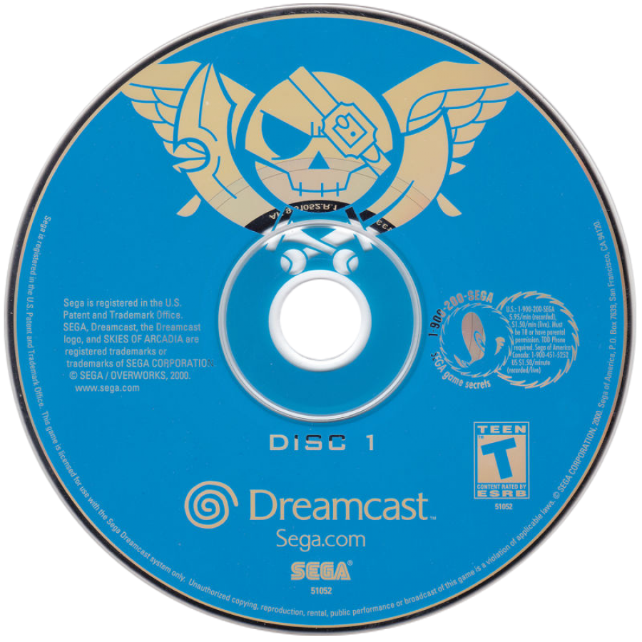Skies of Arcadia – Sega Dreamcast (DC)
