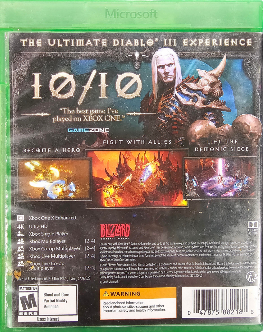 Diablo III [Eternal Collection] – Xbox One (XONE)
