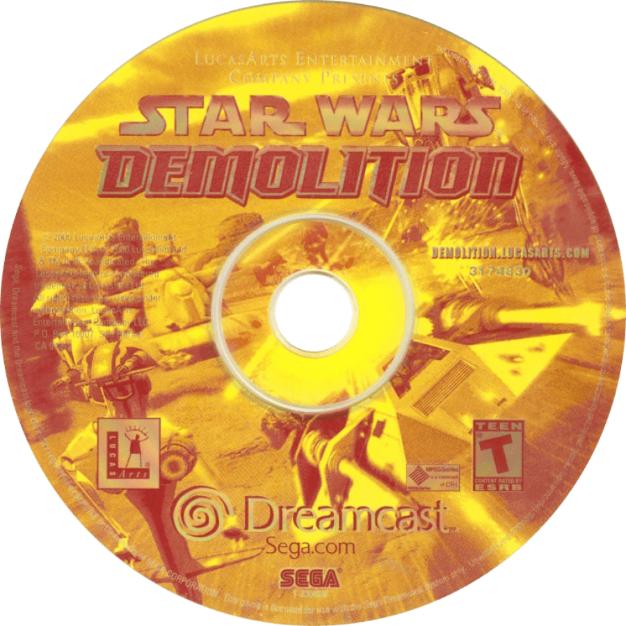 Star Wars: Demolition – Sega Dreamcast (DC)