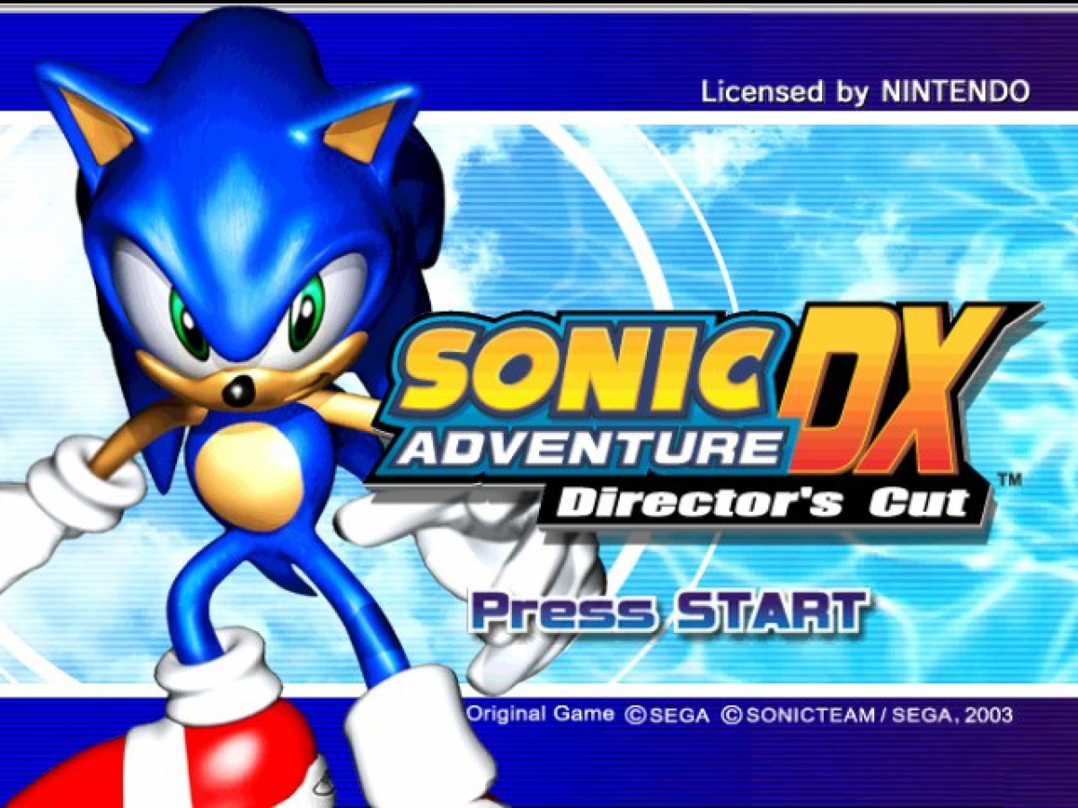 Sonic Adventure DX: Director's Cut – GameCube (GC)