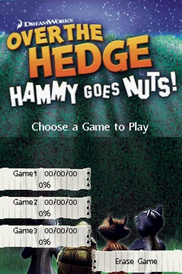 Over the Hedge: Hammy Goes Nuts – Nintendo DS (DS)