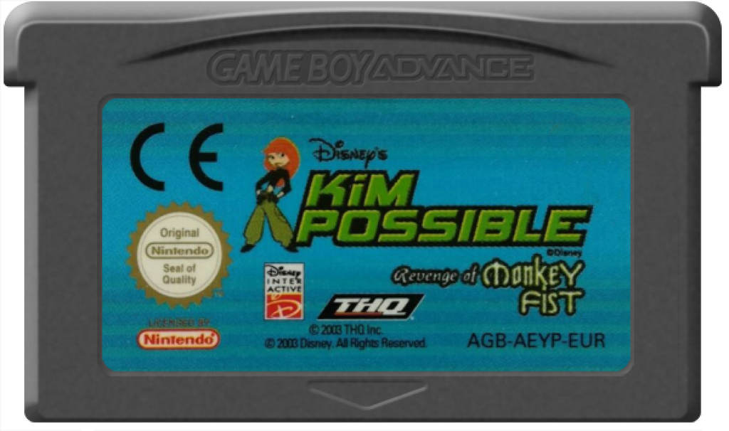 Disney’s Kim Possible: Revenge of Monkey Fist – Game Boy Advance (GBA)